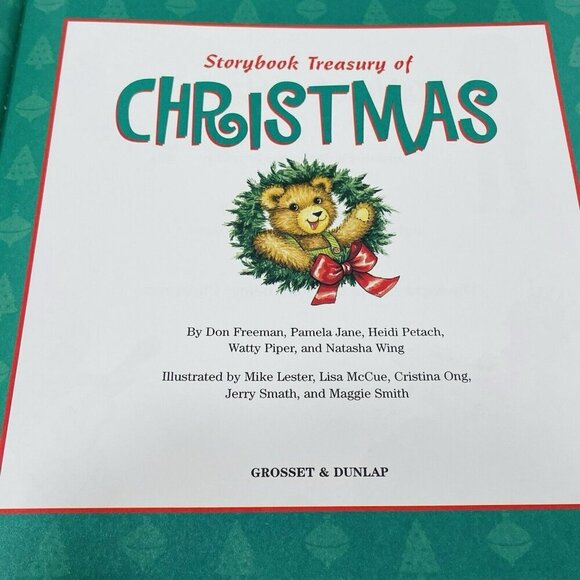 Storybook Treasury Christmas Children Book Bedtime Classic Story Tales Picture - Picture 2 of 12